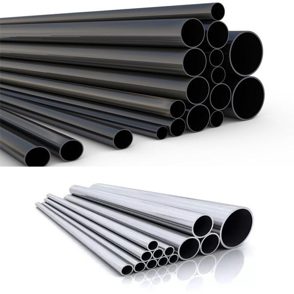 مقایسه لوله فولادی سیاه و لوله گالوانیزه