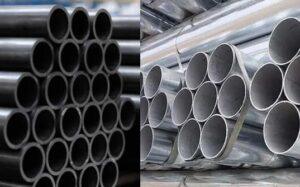 مقایسه لوله گالوانیزه و لوله سیاه در پروژههای ساختمانی و تاسیساتی