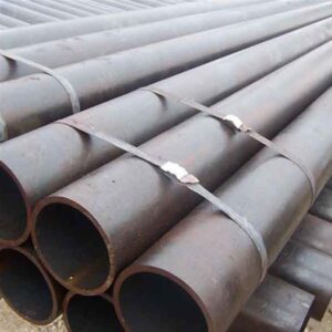 درز جوش لوله فولادی در کارخانه تولید