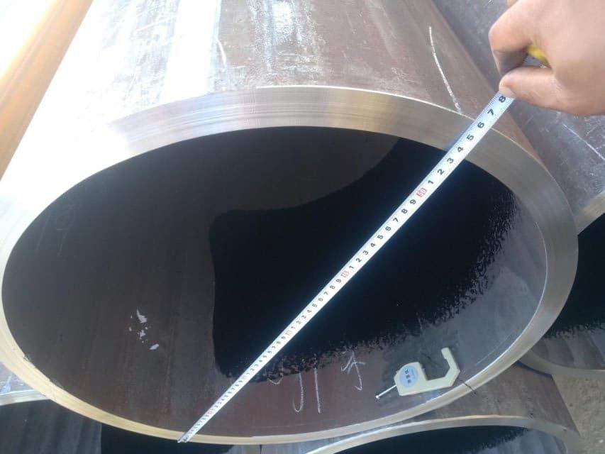 تلرانس طول لوله فولادی در اندازه‌گیری صنعتی