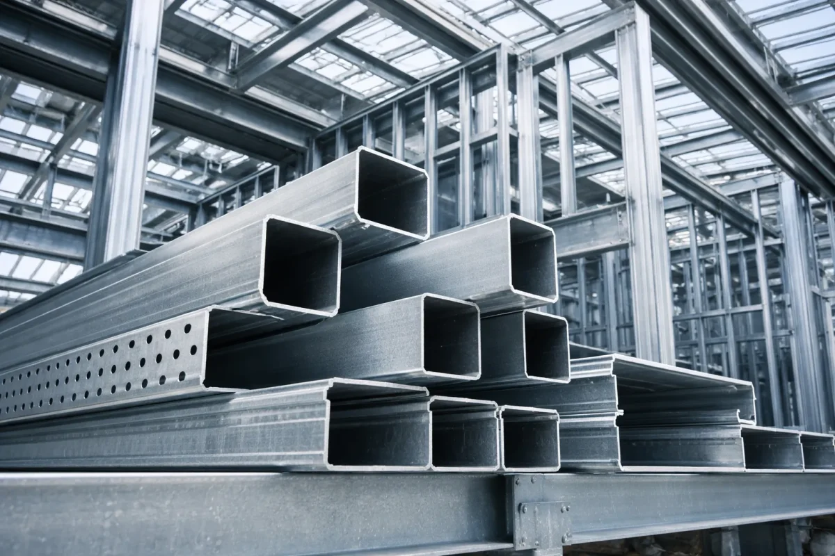 پروفیل فولادی سبک مورد استفاده در ساخت سازه فلزی